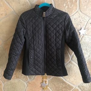 Fades Glory black quilted jacket. Size S